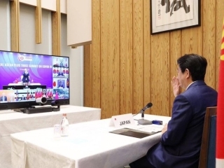 (照片由内阁广报室提供)