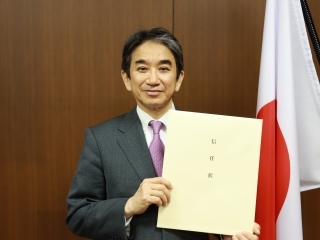 垂大使から習近平国家主席に対する信任状捧呈（2021年4月14日）