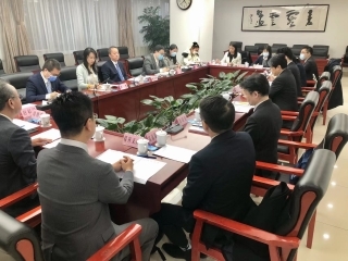 七澤経済部長の国家衛生健康委員会訪問（2021年11月18日）