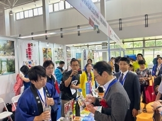 金杉大使の北京国際旅行博覧会の視察（2024年6月15日）