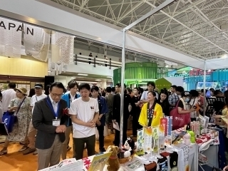 金杉大使の北京国際旅行博覧会の視察（2024年6月15日）