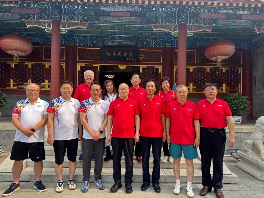 金杉大使出席2025日中友好杯乒乓球交流会(2025年7月12日)
