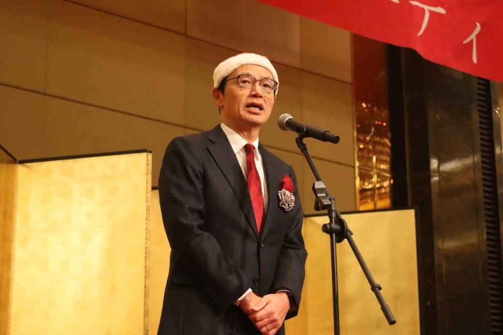 金杉大使の北京日本倶楽部主催「クリスマスパーティー」の出席（2025年12月20日）