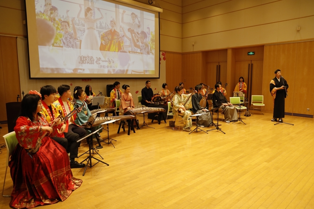 金杉大使の「三線・中国古箏・和楽器演奏会」への出席（2026年3月7日）