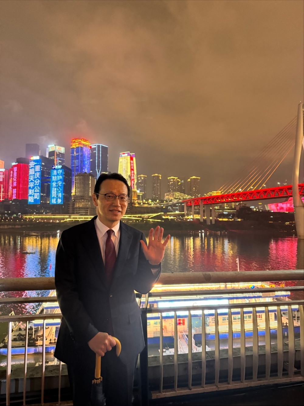 金杉宪治大使访问重庆（3月23日-24日）