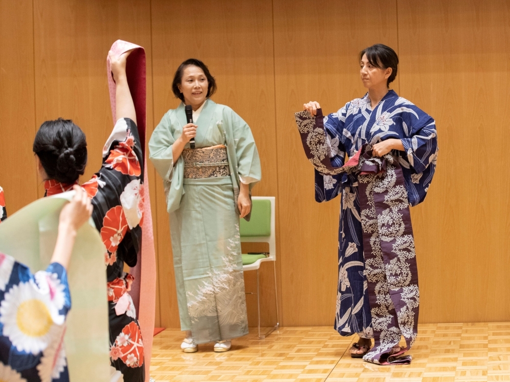 「浴衣着付け体験イベント」の開催（2026年8月8日）